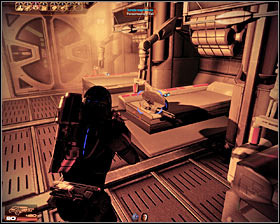 You may continue exploring the research ship by choosing the only available passageway - Companion quests - Tali: Treason - Companion quests - Mass Effect 2 - Game Guide and Walkthrough