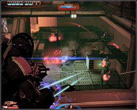 During the first phase of this battle you should be able to use the fact that you're occupying an upper balcony, making it easier to defeat most of the geth - Companion quests - Tali: Treason - Companion quests - Mass Effect 2 - Game Guide and Walkthrough
