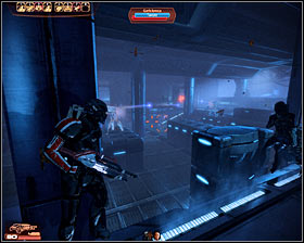 Open the door to find yourself standing in a much bigger room - Companion quests - Legion: A House Divided - Companion quests - Mass Effect 2 - Game Guide and Walkthrough