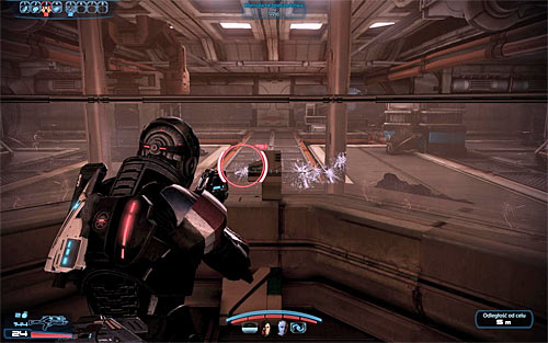 In accordance with the game's hints, hold down SPACE to activate running mode and head after doctor Eva - Priority: Mars - p.2 - Main quests - Mass Effect 3 - Game Guide and Walkthrough