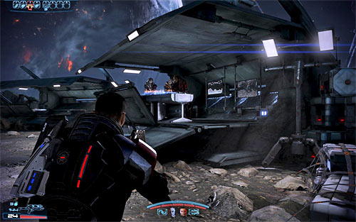 You will be let inside the base without any problem and it would be good to start off by looking around the area - Priority: Palaven - Main quests - Mass Effect 3 - Game Guide and Walkthrough