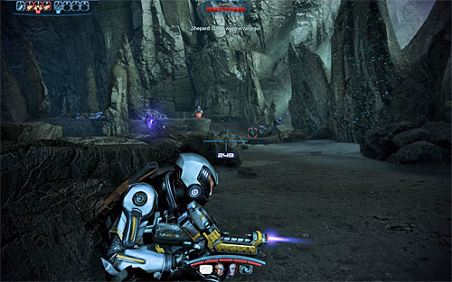 Slowly navigate through the tunnels, destroying the webs and spores - Attican Traverse: The Rachni - Main quests - Mass Effect 3 - Game Guide and Walkthrough