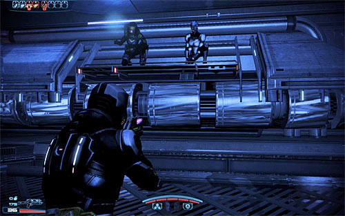 Keep fighting until you've defeated all the geth in this area and then find a ramp to your left which leads to an upper level - Priority: Geth Dreadnought - p. 2 - Main quests - Mass Effect 3 - Game Guide and Walkthrough