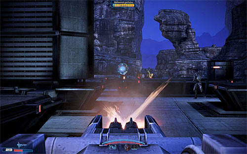 Order Tali to take cover near the console and quickly move towards a nearby stationary turret - Rannoch: Admiral Koris - Main quests - Mass Effect 3 - Game Guide and Walkthrough