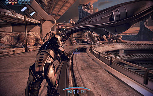 Watch an explosion and once you've regained control over Shepard start moving towards the shuttle - Priority: Rannoch - p. 2 - Main quests - Mass Effect 3 - Game Guide and Walkthrough