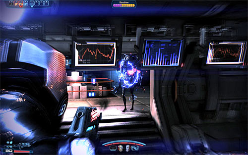 An attempt to enter a longer corridor or to open a door located to the right will trigger a second battle - Priority: Horizon - p. 1 - Main quests - Mass Effect 3 - Game Guide and Walkthrough