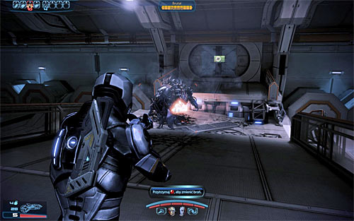 This battle will start as soon as you've entered the new area and landed on a destroyed ramp - Priority: Horizon - p. 2 - Main quests - Mass Effect 3 - Game Guide and Walkthrough