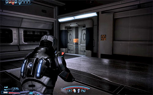 You may now explore the hangar in peace if you wish to, however since you won't find anything besides ammunition you can as well proceed towards a large hole which was created as a result of a recent explosion - Priority: Cerberus Headquarters - p. 1 - Main quests - Mass Effect 3 - Game Guide and Walkthrough