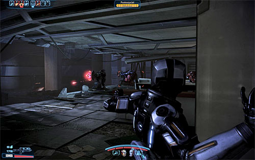 Proceed towards an upper floor of the building and once you're close enough to your current destination surprise Reaper forces stationed in the next room - Priority: Earth #2 - p. 2 - Main quests - Mass Effect 3 - Game Guide and Walkthrough