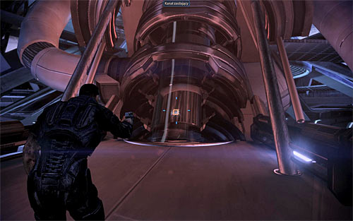 Use your weapon to destroy a power channel (screen above) - Endings - Mass Effect 3 - Game Guide and Walkthrough