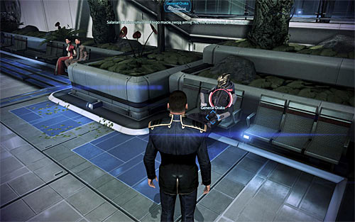 General Oraka can be found at [Citadel: Presidium Commons], nearby the Apollo caf to be precise - Aria: Blue Suns - Quests on the Citadel - Mass Effect 3 - Game Guide and Walkthrough