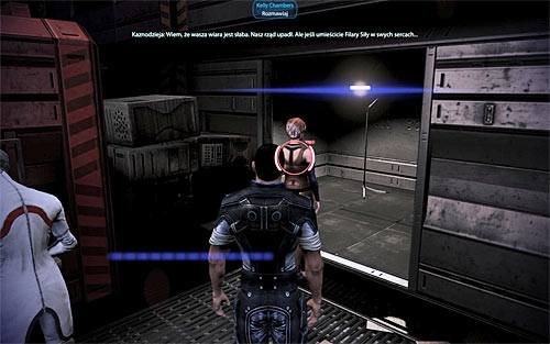 Kelly can be found in cargo hold B [Citadel: Port - Holding Area], however you will be allowed to meet her only if you've asked her to your private quarters for a romantic dinner in the previous game and only if she didn't die in the Collectors base - Citadel: Kelly Chambers* - Quests on the Citadel - Mass Effect 3 - Game Guide and Walkthrough