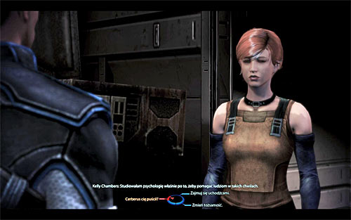 The most important moment during the conversation with Kelly is the last dialogue option choice - Citadel: Kelly Chambers* - Quests on the Citadel - Mass Effect 3 - Game Guide and Walkthrough