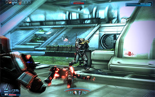 If you don't want to use the Mech, you need to be ready for a rather hard fight - Grissom Academy: Emergency Evacuation - Quests outside the Citadel - Mass Effect 3 - Game Guide and Walkthrough