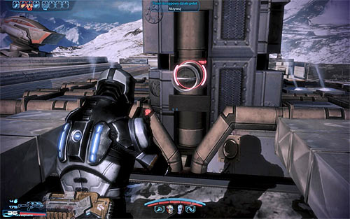 There are two interactive panels on the roof and you should approach the control panel that is located further away from the stationary turret (screen above) - Arrae: Ex-Cerberus Scientists - p. 2 - Quests outside the Citadel - Mass Effect 3 - Game Guide and Walkthrough