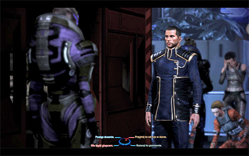 Return to the Citadel and use the elevator to travel to [Citadel: Port - Holding Area] - Citadel: Medical Supplies - Small quests - Mass Effect 3 - Game Guide and Walkthrough