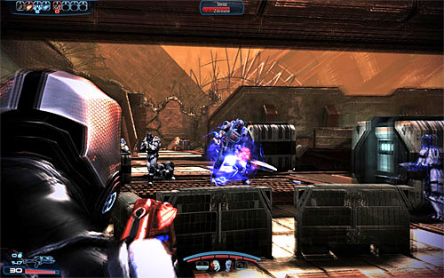 The last part of this mission implies returning to the control room, though you will be faced by numerous Cerberus units in this case as well - N7: Cerberus Attack - N7 quests - Mass Effect 3 - Game Guide and Walkthrough