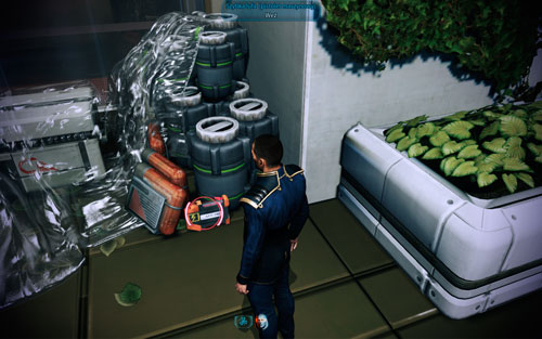 Ultralight Materials I (pistol) - behind the tree on the balcony - Dr. Brysons Lab I - Walkthrough - Mass Effect 3: Leviathan - Game Guide and Walkthrough