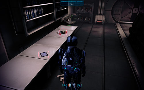 High velocity barrel II (SMG) - In the password-locked locker next to the room where the secret conference is held - Mahavid - Walkthrough - Mass Effect 3: Leviathan - Game Guide and Walkthrough