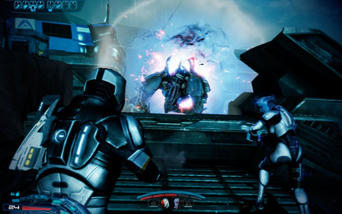After the shuttle lands, run up to the first cover and get prepared for the mass attack stop them donate your enemies want up to another and from Pro one: to another - 2181 Despoina I - Walkthrough - Mass Effect 3: Leviathan - Game Guide and Walkthrough