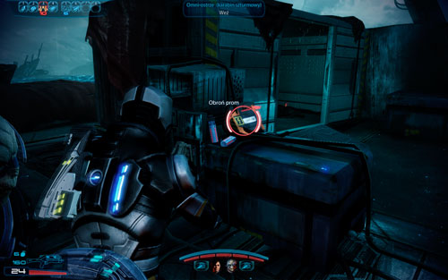 Cranial trauma system III (pistol) - in the middle of the shuttle, to the left underneath a big lever - 2181 Despoina I - Walkthrough - Mass Effect 3: Leviathan - Game Guide and Walkthrough