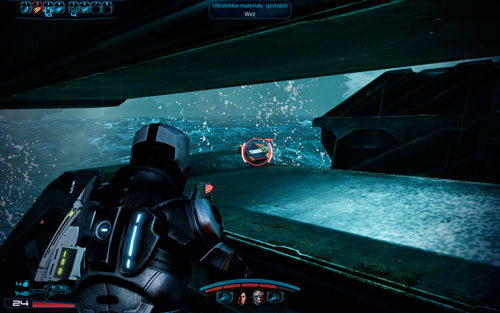 M-55 Argus -on the box, right next to the exit from the shuttle - 2181 Despoina I - Walkthrough - Mass Effect 3: Leviathan - Game Guide and Walkthrough
