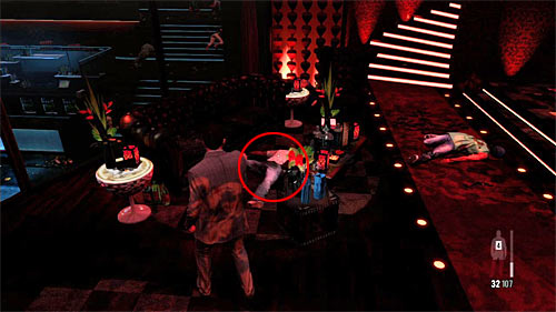 I recommend to look carefully in the VIP room - Chapter II - p. 1 - Walkthrough - Max Payne 3 - Game Guide and Walkthrough