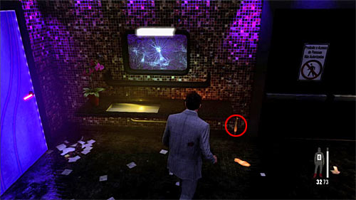 Stay in the toilet and look around - Chapter II - p. 2 - Walkthrough - Max Payne 3 - Game Guide and Walkthrough