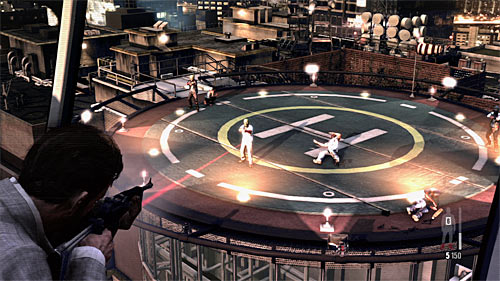 When you regain control, start attacking enemies on the landing field - Chapter II - p. 2 - Walkthrough - Max Payne 3 - Game Guide and Walkthrough