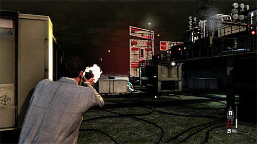 When you find yourself on the landing strip, begin from collecting weapons of the dead enemies, especially that youve lost part of yours - Chapter II - p. 3 - Walkthrough - Max Payne 3 - Game Guide and Walkthrough