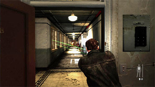 After the game move to the inside of the building begin from eliminating few enemies who will appear in the main corridor - Chapter IV - p. 2 - Walkthrough - Max Payne 3 - Game Guide and Walkthrough