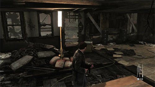 The other variant is to use exit shown on the screen above, which is on the left from the beginning place - Chapter IV - p. 3 - Walkthrough - Max Payne 3 - Game Guide and Walkthrough