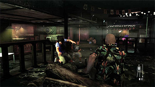 After regaining a control try to kill three enemies in front of you and the barman hiding on the right - Chapter VII - p. 1 - Walkthrough - Max Payne 3 - Game Guide and Walkthrough