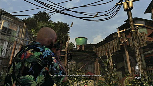 After being placed in the new place, go forward - Chapter VII - p. 2 - Walkthrough - Max Payne 3 - Game Guide and Walkthrough