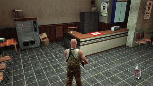 After the encounter run to the closed gate and check the small lodge on the left - Chapter X - p. 1 - Walkthrough - Max Payne 3 - Game Guide and Walkthrough