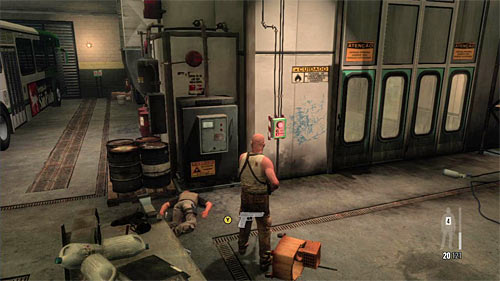 Pick up ammo and guns (remember that in the previous scene youve lost your main gun) and search for a small room (screen) where you find a fragment of weapon [Golden Gun -M4 Super 90 Shotgun 1/3] - Chapter X - p. 1 - Walkthrough - Max Payne 3 - Game Guide and Walkthrough