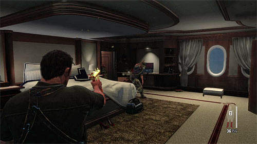 Inside the third one, you find three enemies, so when you enter the room, you have to kill them - Chapter XI - p. 2 - Walkthrough - Max Payne 3 - Game Guide and Walkthrough