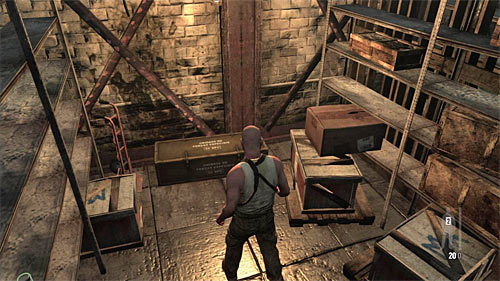 Use the doors, and after getting into the small room open the first metal chest on the left - Chapter XII - p. 1 - Walkthrough - Max Payne 3 - Game Guide and Walkthrough