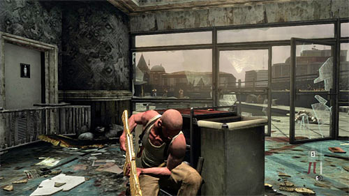 Next to elimination should be enemies standing at the empty swimming pool - Chapter XII - p. 2 - Walkthrough - Max Payne 3 - Game Guide and Walkthrough