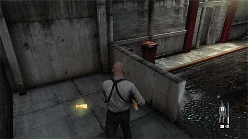 Return to the place where you exit the building and check the right alley - Chapter XIII - p. 2 - Walkthrough - Max Payne 3 - Game Guide and Walkthrough