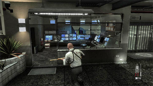 At the end go to the security room (screen) in which few enemies was hiding - Chapter XIII - p. 3 - Walkthrough - Max Payne 3 - Game Guide and Walkthrough