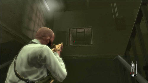 Notice, that sb threw a grenade to the staircase so you have to act quickly - Chapter XIII - p. 4 - Walkthrough - Max Payne 3 - Game Guide and Walkthrough