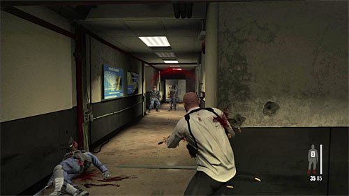 After eliminating opponents, start searching the area, but wait at the closest corner for the next enemies - Chapter XIV - p. 1 - Walkthrough - Max Payne 3 - Game Guide and Walkthrough