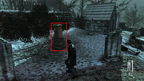 SECRET 2 [Clue 1/3 - Valeries Tombstone]: You find it in the second part of the graveyard after killing the thug with the grenade launcher and before reaching the gate to the next area - Clues and Golden Guns - Chapter VIII - Collectibles - Max Payne 3 - Game Guide and Walkthrough