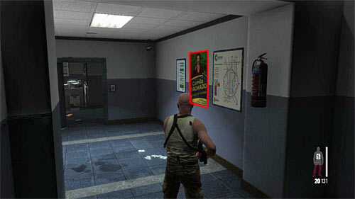 SECRET 7 [Clue 2/2 - Ad Campaign Poster]: On the wall, on the ground floor of building by the stairs - Clues and Golden Guns - Chapter X - Collectibles - Max Payne 3 - Game Guide and Walkthrough