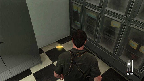 SECRET 3 [Golden Gun - Super Sport 1/3]: In small freezer at the back of the kitchen - Clues and Golden Guns - Chapter XI - Collectibles - Max Payne 3 - Game Guide and Walkthrough