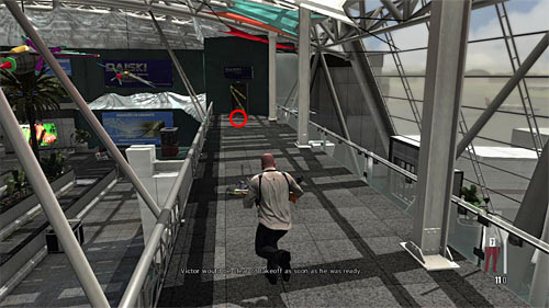 SECRET 5 [Golden Gun - RPD 1/3]: On upper balcony in the first part of main terminal - Clues and Golden Guns - Chapter XIV - Collectibles - Max Payne 3 - Game Guide and Walkthrough