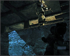 The next enemy awaits for you at the upper floor [1] - First In - p. 3 - Walkthrough - Medal of Honor - Game Guide and Walkthrough