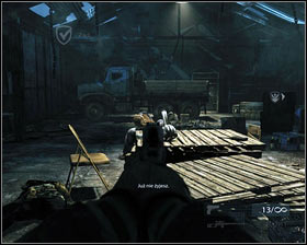 Inside time will slow down [1] and you will have to use the revolver to kill the terrorist holding Tariq - First In - p. 4 - Walkthrough - Medal of Honor - Game Guide and Walkthrough
