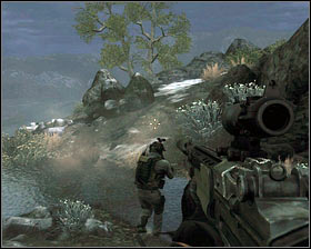 Wit for the order and take them out with the sniper rifle [1] - Dorothy's a bitch - p. 1 - Walkthrough - Medal of Honor - Game Guide and Walkthrough